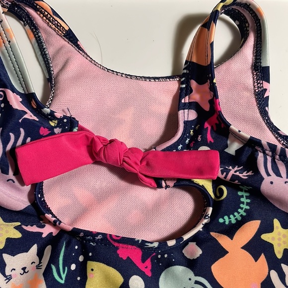 Cat and Jack 18 M bathing suit EUC - Picture 5 of 5
